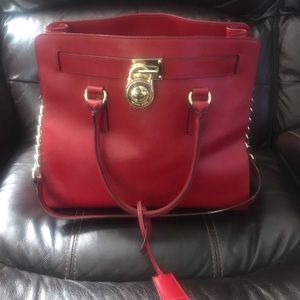Michael Kors Large Hamilton Padlock Shopper